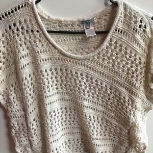 Women’s Charlotte and russe shawl-size m